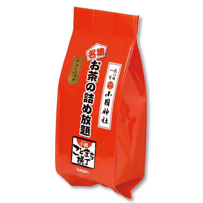 真っ赤な袋のお茶の詰め放題　深蒸しティーバッグ