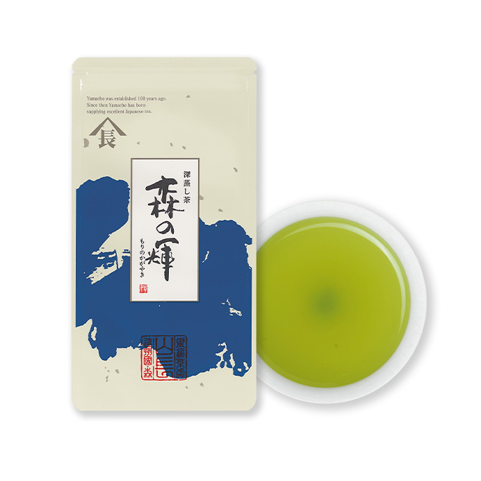 新茶　深蒸し茶　森の輝(もりのかがやき) 80g 予約受付中