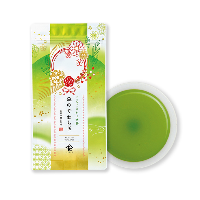 新茶　深蒸し茶　かぶせ茶　森のやわらぎ　80g
