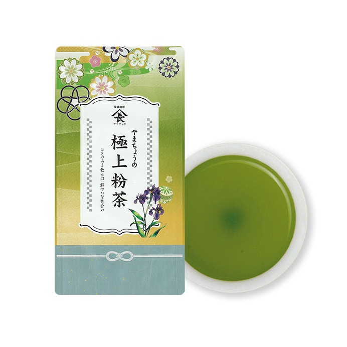 新茶　深蒸し茶　極上粉茶　100g