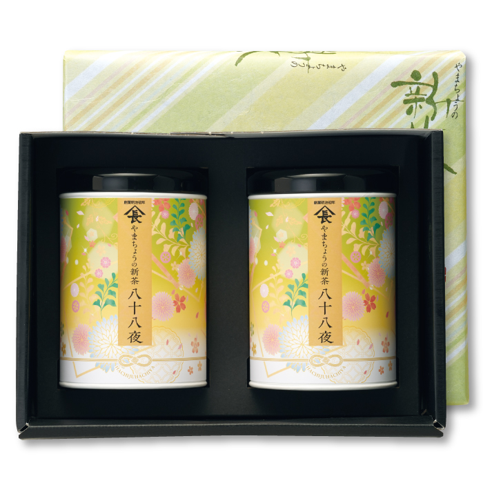 新茶限定　深蒸し2缶入　新-B(八十八夜)