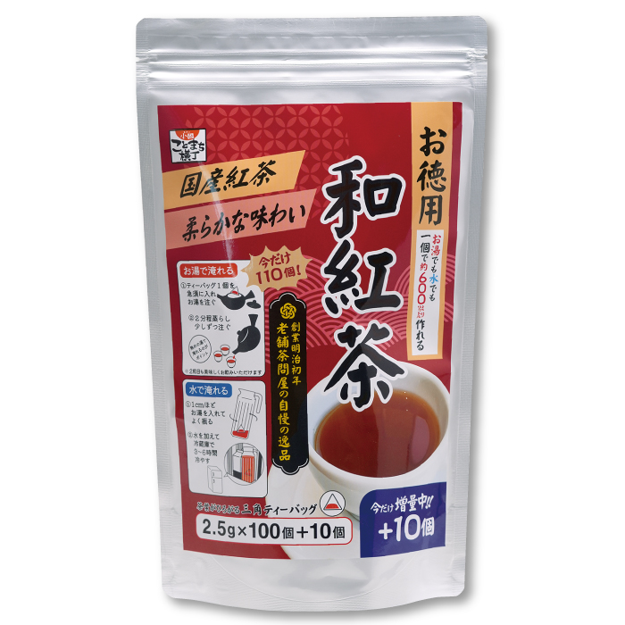 110個ティーバッグ 和紅茶