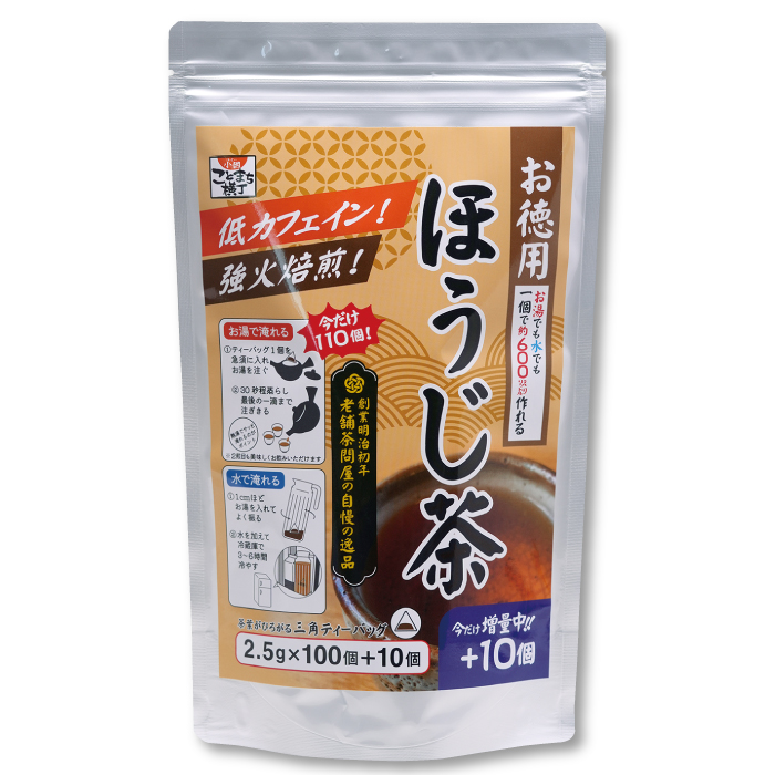 110個ティーバッグ ほうじ茶